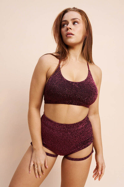 Lunalae Top Athena Coral Shimmer XL