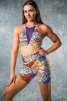 Dragonfly Shorts da Ciclisti Zoe Edizione Limitata Indian Summer L