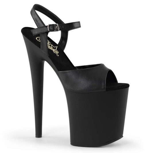 Pleaser Sandali FLAMINGO-809 Similpelle Nero/Nero EU-35 / US-5