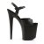 Pleaser Sandali FLAMINGO-809 Similpelle Nero/Nero EU-35 / US-5