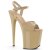 Pleaser Sandali FLAMINGO-809 Vernice Crema/Crema EU-37 / US-7