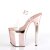 Pleaser Sandali FLAMINGO-808 Trasparente/Dorato Rosa Cromato EU-37 / US-7