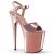 Pleaser Sandali FLAMINGO-809 Similpelle Dorato Rosa Metal./Cromato Dorato Rosa EU-35 / US-5