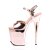 Pleaser Sandali FLAMINGO-809 Similpelle Dorato Rosa Metal./Cromato Dorato Rosa EU-37 / US-7