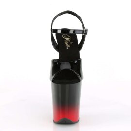 Pleaser Sandali FLAMINGO-809BR-H Vernice Nero/Nero-Rosso...