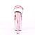 Pleaser Sandali FLAMINGO-809HG Rosa Baby Ologramma/Rosa Baby Cromato EU-35 / US-5