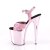Pleaser Sandali FLAMINGO-809HG Rosa Baby Ologramma/Rosa Baby Cromato EU-37 / US-7