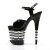 Pleaser Sandali FLAMINGO-809LN Vernice Nero/Nero EU-37 / US-7