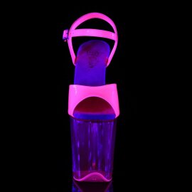 Pleaser Sandali FLAMINGO-809UVT Vernice Neon Rosa...