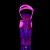 Pleaser Sandali FLAMINGO-809UVT Vernice Neon Rosa Acceso/Rosa Acceso EU-38 / US-8