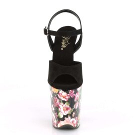 Pleaser Sandali FLAMINGO-809WR Finto Camoscio Nero/...