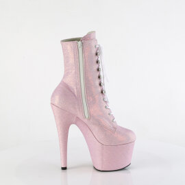 Pleaser ADORE-1020SDG Stivaletti Con Plateau Glitter Rosa EU-38 / US-8