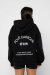 REV ACTIV Felpa con Cappuccio Premium Per Pole Dancer Nera L