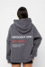 REV ACTIV Felpa con Cappuccio Premium Innocent Girl Con Pleasers Grigio L