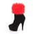 Pleaser DELIGHT-1000 Stivaletti con Plateau in Camoscio Sintetico EU-40 / US-10