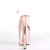 Pleaser Sandali FLAMINGO-808 Trasparente/Dorato Rosa Cromato EU-38 / US-8