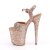 Pleaser Sandali FLAMINGO-810LG Dorato Rosa Glitter EU-36 / US-6