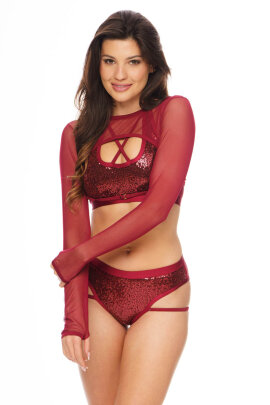 Bandurska Top in rete Rosso S