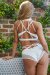Zasha Polewear Shorts Grace Vita Bassa Bianco