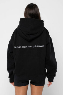 REV ACTIV Hoodie Premium Nobody Knows Im  A Pole Dancer...