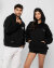 REV ACTIV Hoodie Premium Nobody Knows Im  A Pole Dancer Nera M