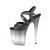 Pleaser Sandali FLAMINGO-822T Similpelle Nero/Nero Sfumato EU-35 / US-5