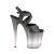 Pleaser Sandali FLAMINGO-822T Similpelle Nero/Nero Sfumato EU-35 / US-5