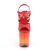 Pleaser Sandali FLAMINGO-822T Similpelle Rosso/Rosso Sfumato EU-35 / US-5