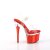 Pleaser ESTEEM-708 Sandali con Plateau Cromato Rosso EU-35 / US-5