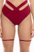 FANNA Shorts X Spark Edizione Borgogna M