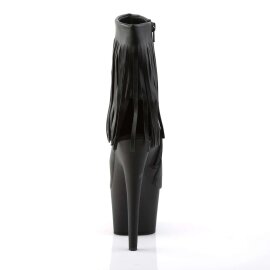 Pleaser ADORE-1019 Stivaletti - Similpelle Nero/Nero Opaco EU-39 / US-9