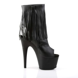 Pleaser ADORE-1019 Stivaletti - Similpelle Nero/Nero Opaco EU-39 / US-9