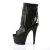 Pleaser ADORE-1019 Stivaletti - Similpelle Nero/Nero Opaco EU-39 / US-9