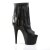 Pleaser ADORE-1019 Stivaletti - Similpelle Nero/Nero Opaco EU-39 / US-9