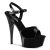 Pleaser Sandali CAPTIVA-609 Vernice Nero/Nero EU-38 / US-8