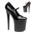 Pleaser Sandali FLAMINGO-887FH Vernice Nero-Rosso/Nero EU-35 / US-5