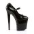 Pleaser Sandali FLAMINGO-887FH Vernice Nero-Rosso/Nero EU-35 / US-5
