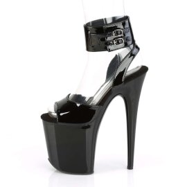 Pleaser Sandali FLAMINGO-891 Vernice Nero/Nero EU-37 / US-7