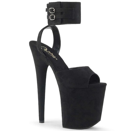 Pleaser Sandali FLAMINGO-891 Vernice Nero/Nero EU-38 / US-8