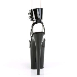Pleaser Sandali FLAMINGO-891 Vernice Nero/Nero EU-38 / US-8