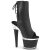 Pleaser SPECTATOR-1018 Stivaletti con Plateau Similpelle Nero EU-38 / US-8