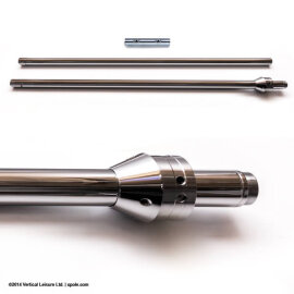 X-Pole X-Stage PRO Set Palo Acciaio Inossidabile
