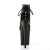 Pleaser FLAMINGO-896LC Stivaletti - Pizzo Nero/Nero Opaco EU-41 / US-11