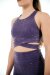 Nova Polewear Leggings Adesivi Senza Cuciture Lilla XL
