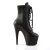 Pleaser ADORE-1020 Stivaletti - Similpelle Nero/Nero Opaco EU-39 / US-9