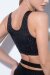 RAD Top Bahari Leopard Glitter Nero