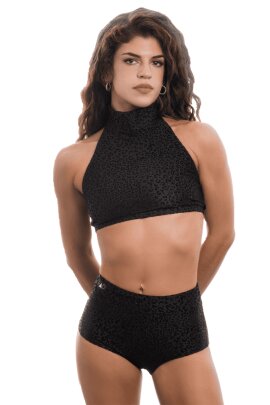 RAD Top Eve Glitter Nero S