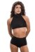 RAD Top Eve Glitter Nero S