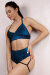 Polerina Top Bikini Blu Lurex XL