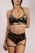 Polerina Shorts Bikini Nero/Oro Velvet L